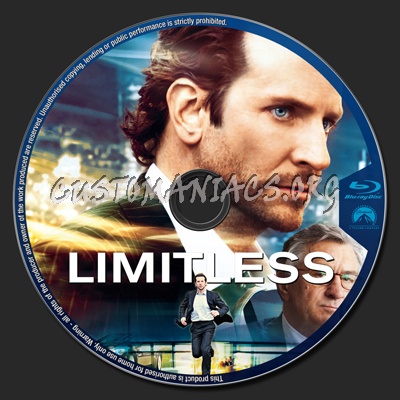 Limitless blu-ray label