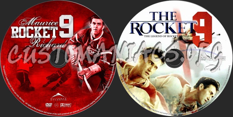 The Rocket dvd label