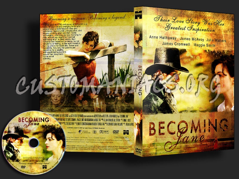 Becoming Jane dvd cover