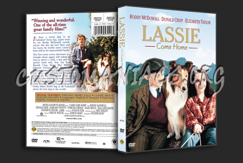 Lassie Come Home Dvd Cover Dvd Covers And Labels By Customaniacs Id 139657 Free Download 