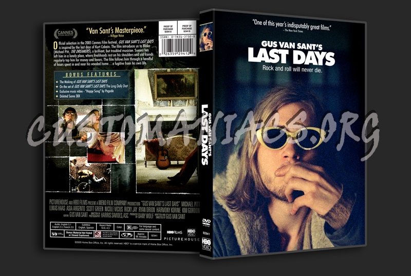 Last Days dvd cover