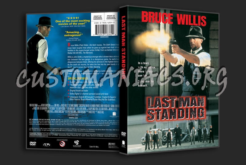 Last Man Standing dvd cover