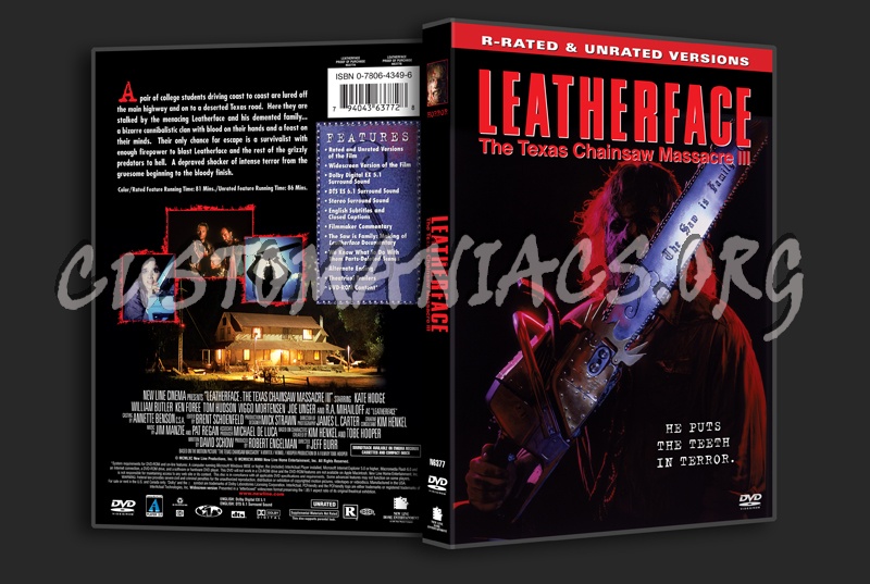 Leatherface dvd cover