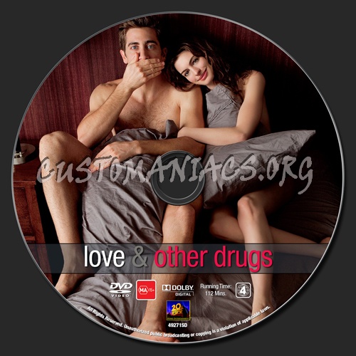 Love & Other Drugs dvd label