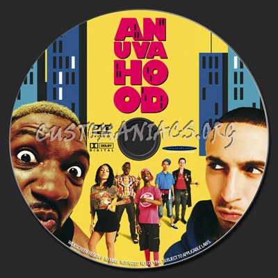 Anuvahood dvd label