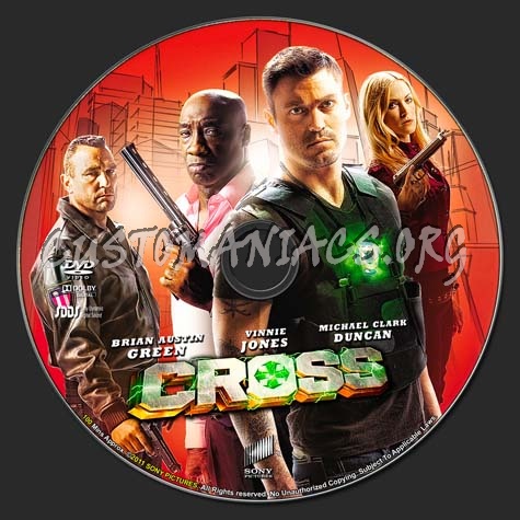 Cross (2011) dvd label