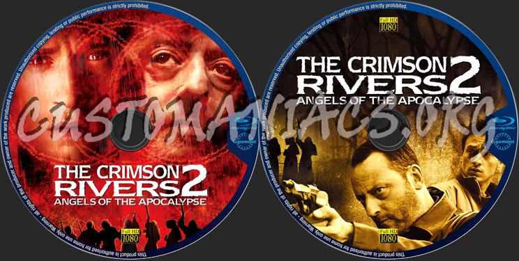 The Crimson Rivers 2 blu-ray label