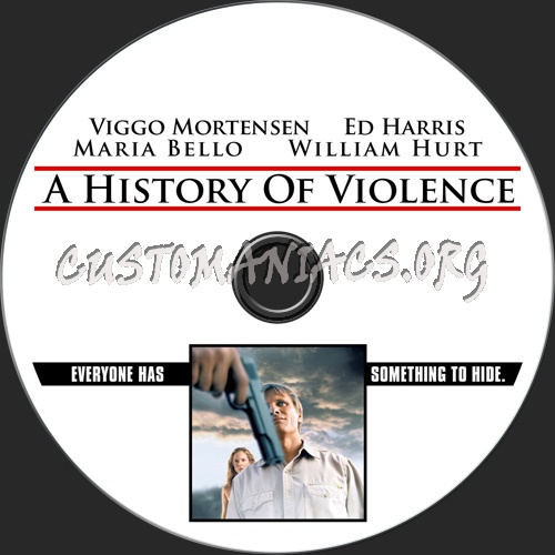 A History Of Violence dvd label