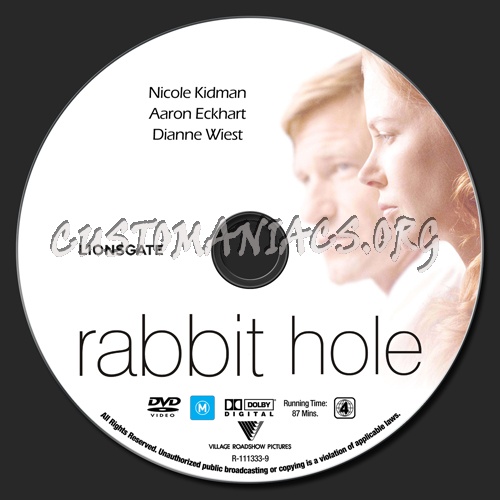 Rabbit Hole dvd label