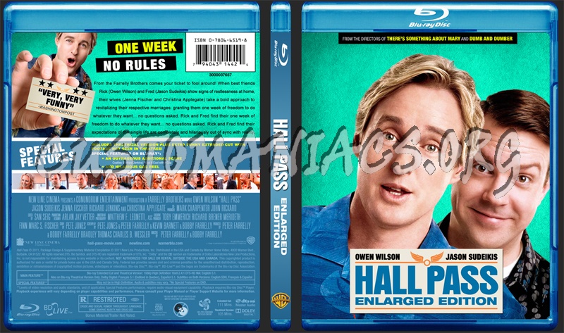 Hall Pass blu-ray cover