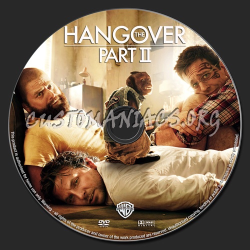 The Hangover 2 dvd label