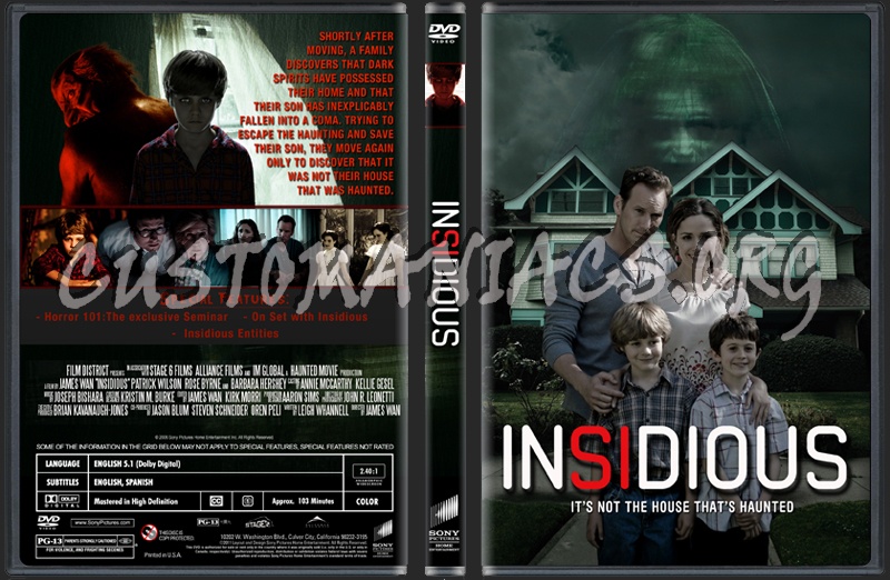 Insidious dvd cover