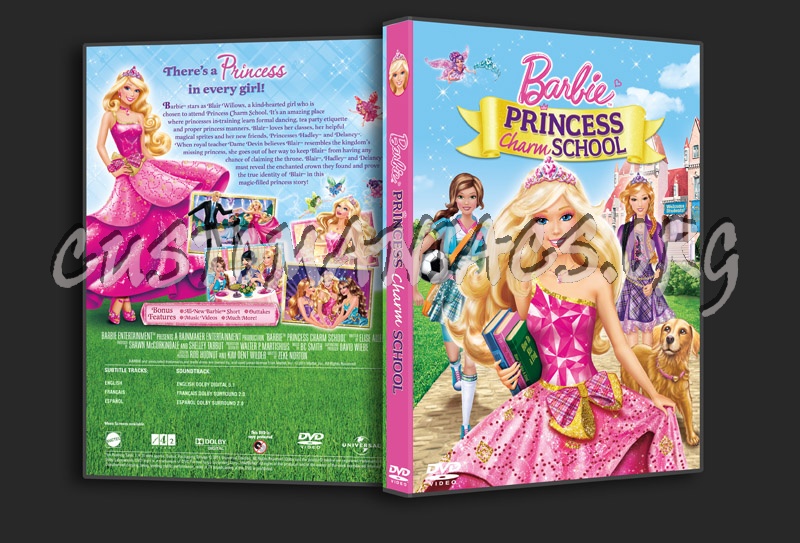 Barbie: Princess Charm School dvd cover