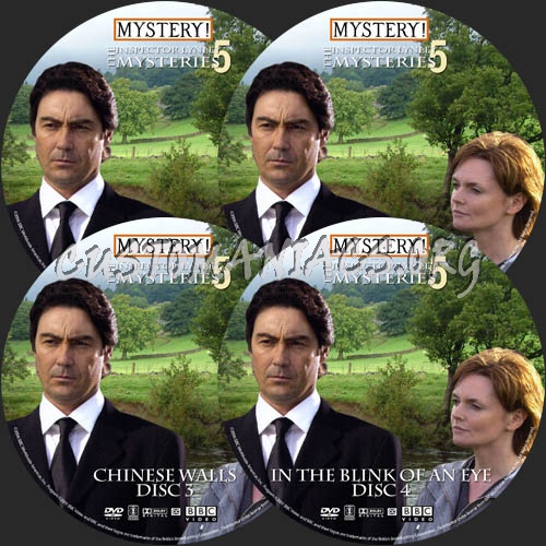 Inspector Lynley - Series 5 dvd label