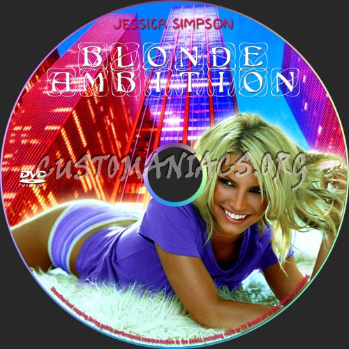 Blonde Ambition dvd label