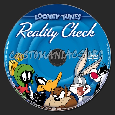 Looney Tunes Reality Check dvd label