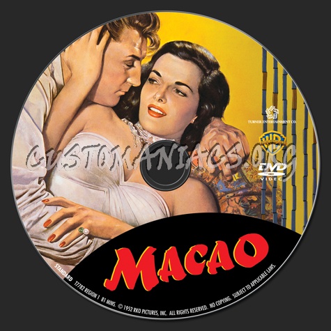 Macao dvd label