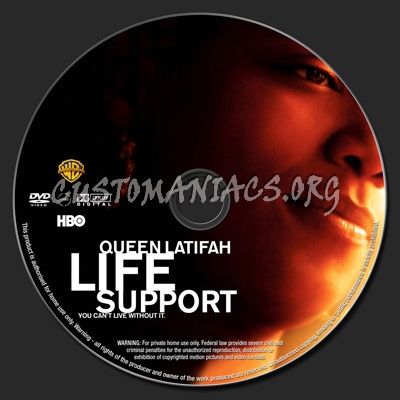 Life Support dvd label