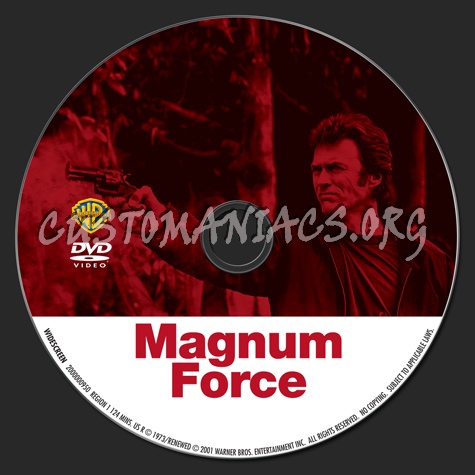 Magnum  Force dvd label