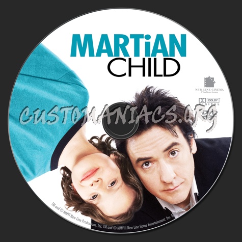 Martian Child dvd label