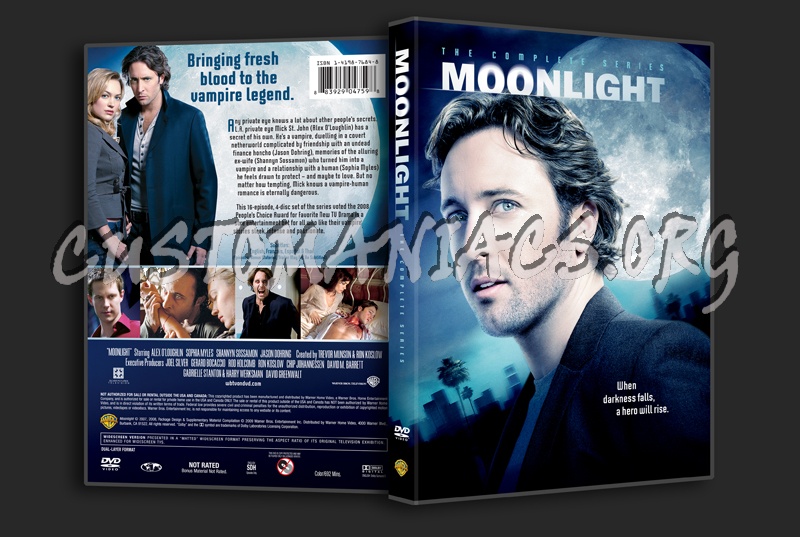 Moonlight the Complete Series dvd cover