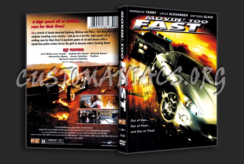 Movin' too Fast dvd cover