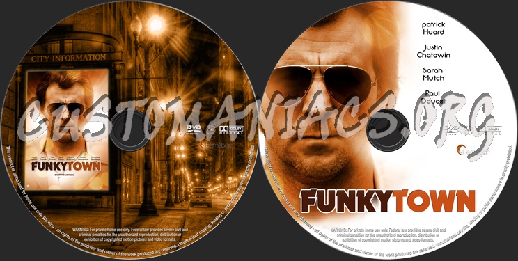 Funkytown dvd label