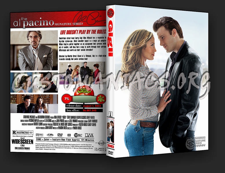 Gigli dvd cover