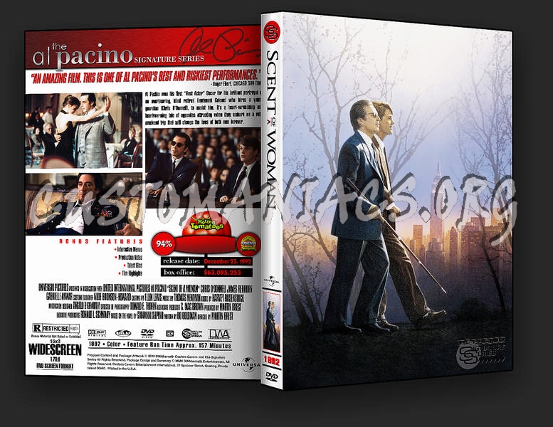 Scent of a Woman dvd cover