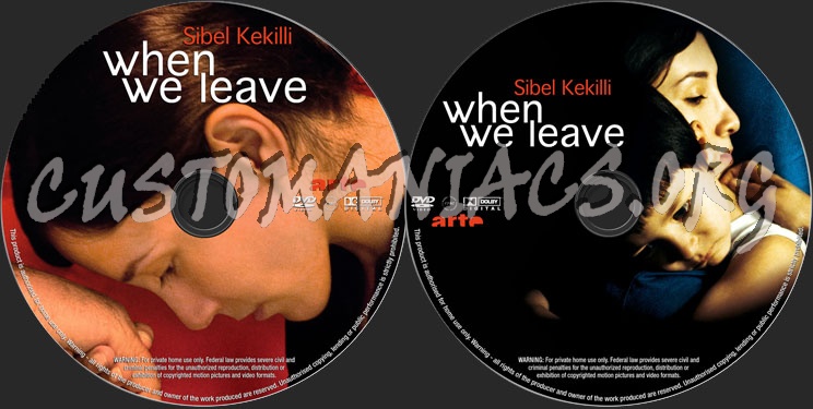 When We Leave dvd label