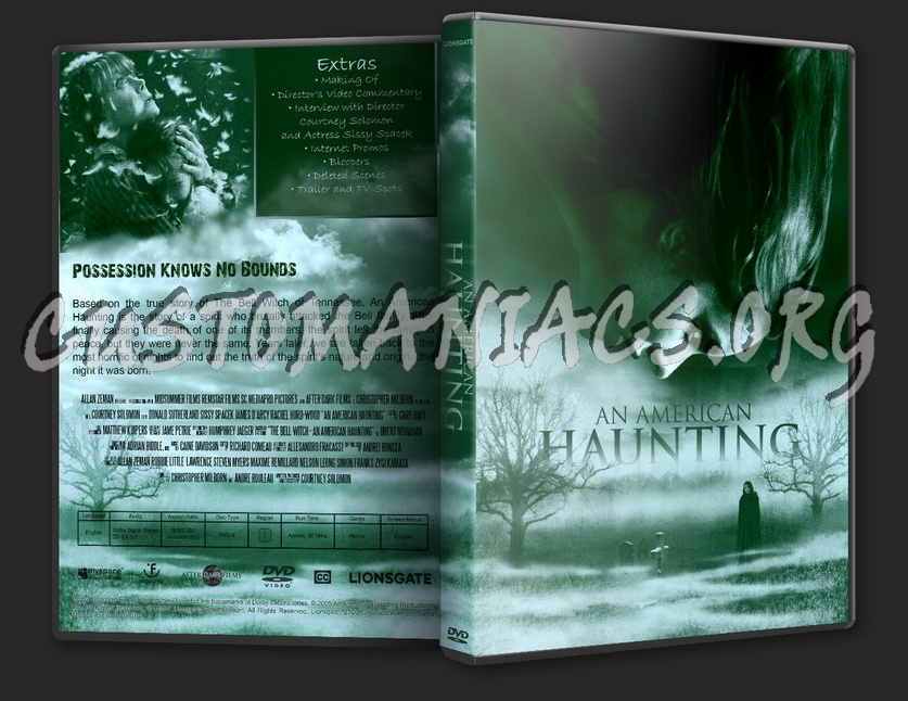 An American Haunting dvd cover