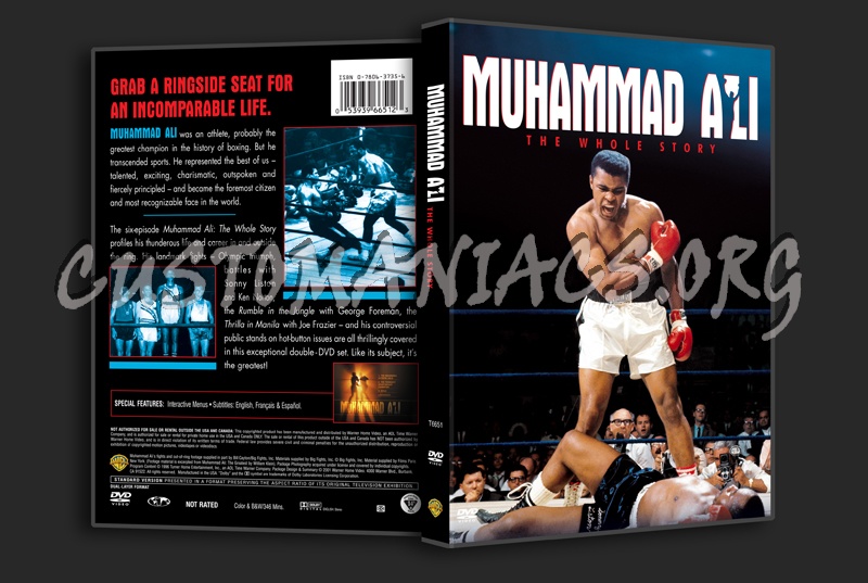 Muhammad Ali: The Whole Story dvd cover