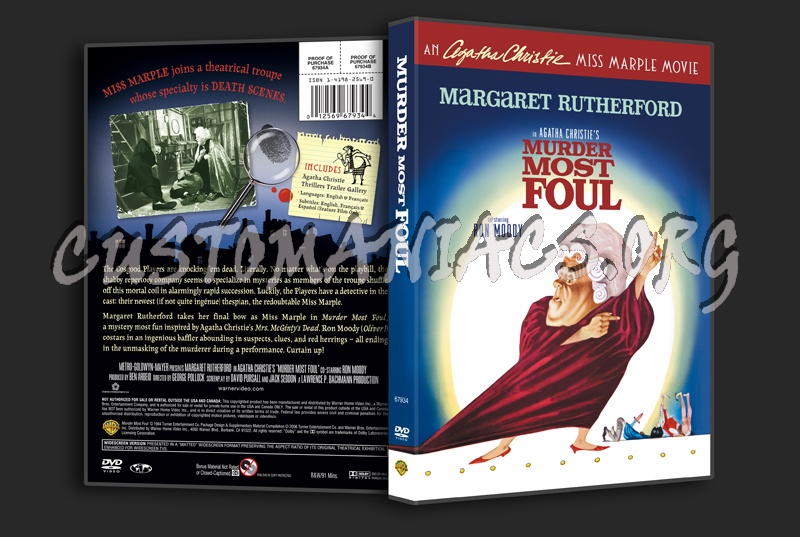 Murder Most Foul dvd cover