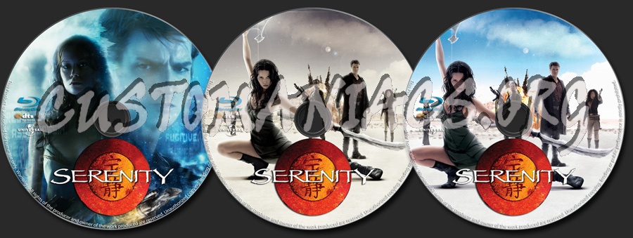 Serenity blu-ray label