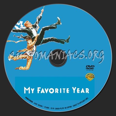 My Favorite Year dvd label