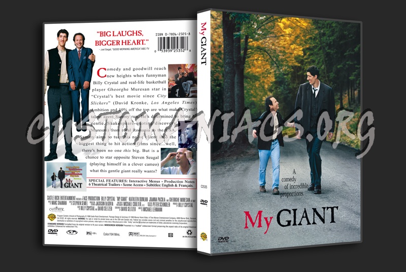 My Giant dvd cover