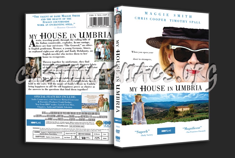 My House in Umbria dvd cover