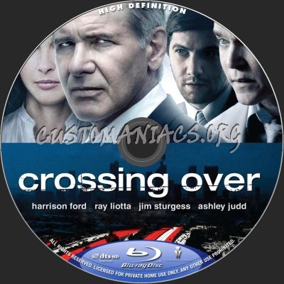 Crossing Over blu-ray label