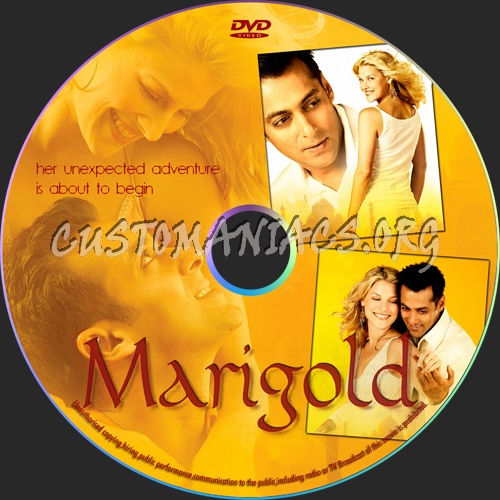 Marigold dvd label