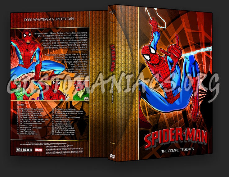 Spider-Man (1981) - TV Collection dvd cover