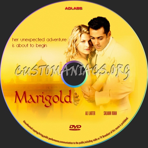 Marigold dvd label