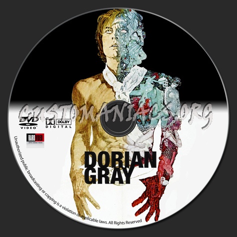 Dorian Gray dvd label