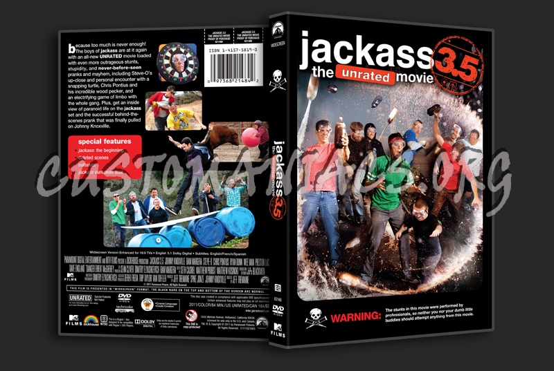 Jackass 3.5 dvd cover