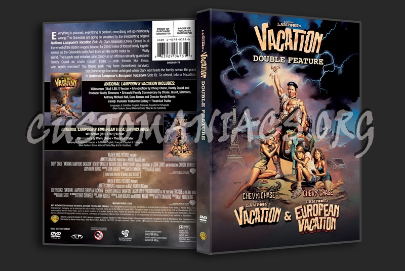 National Lampoon's Vacation Double Feature dvd cover