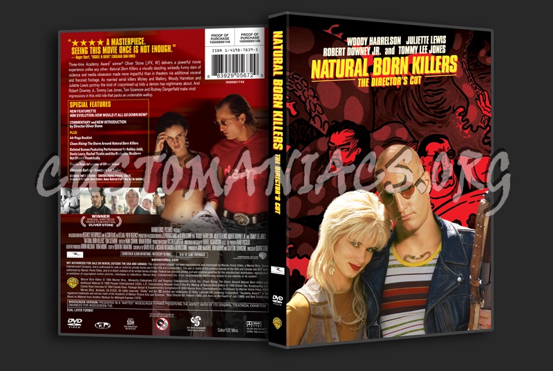 Natural Born Killers dvd cover