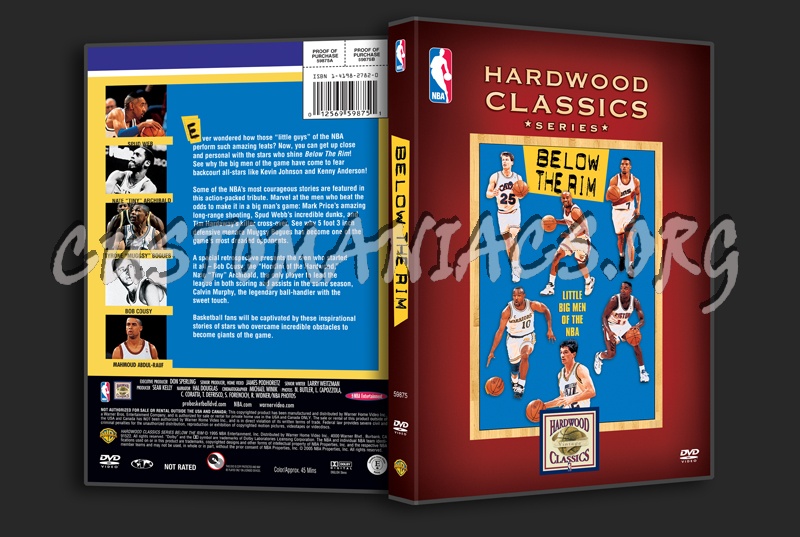 NBA Below the Rim dvd cover