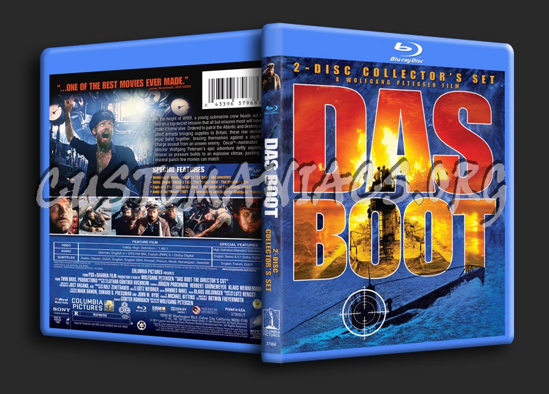 Das Boot blu-ray cover