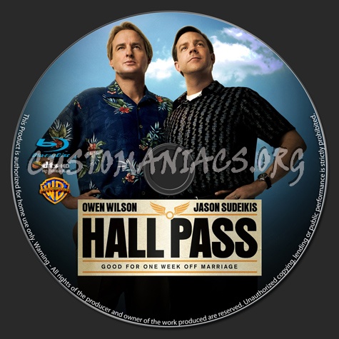 Hall Pass blu-ray label