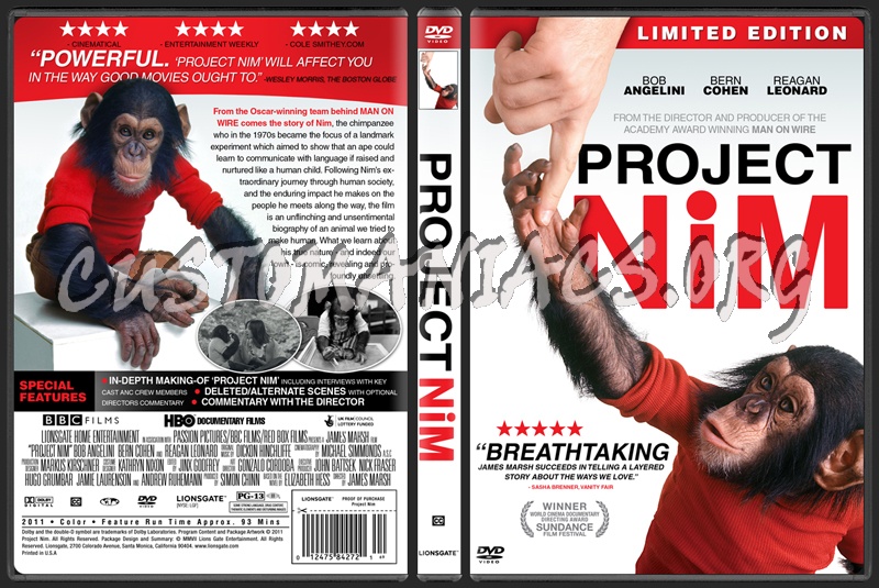 Project Nim dvd cover