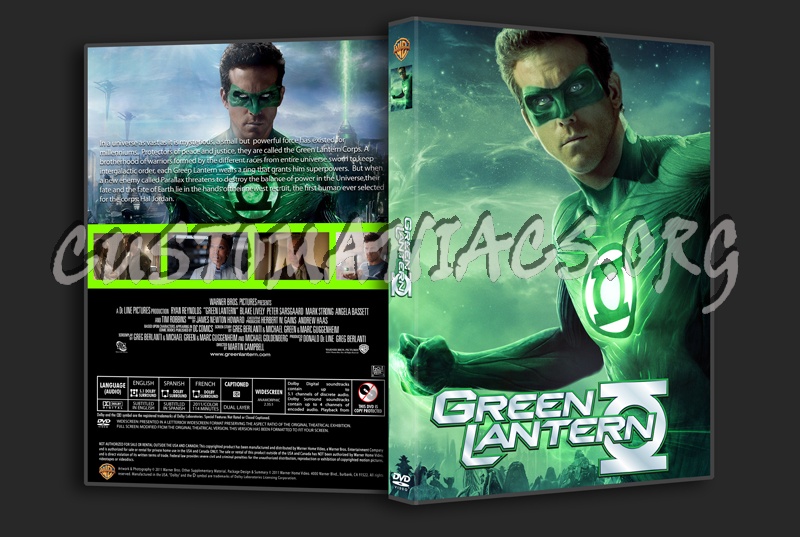 Green Lantern Dvd Cover Dvd Covers Labels By
